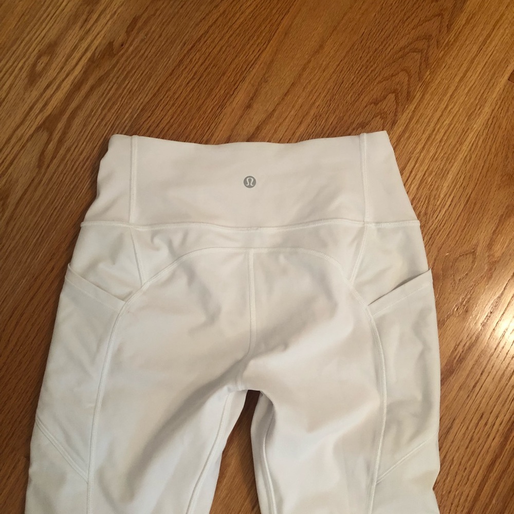White lululemon leggings - Picture 3 of 3